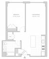 one-bedroom apartment floor plan one-bedroom apartment floor plan